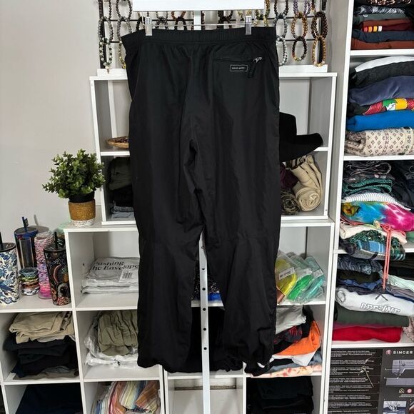 Vintage Polo Ralph Lauren Black track pants with Elastic Waistband men’s large - Picture 7 of 8